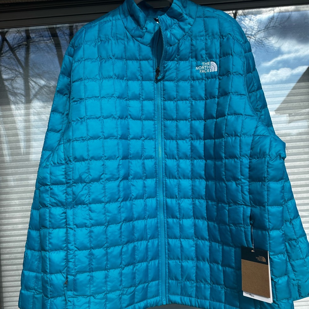 The North Face alkaline blue Quilted Jacket